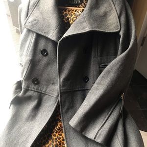 LAST CHANCECocoon collar wool coat Marvin Richards